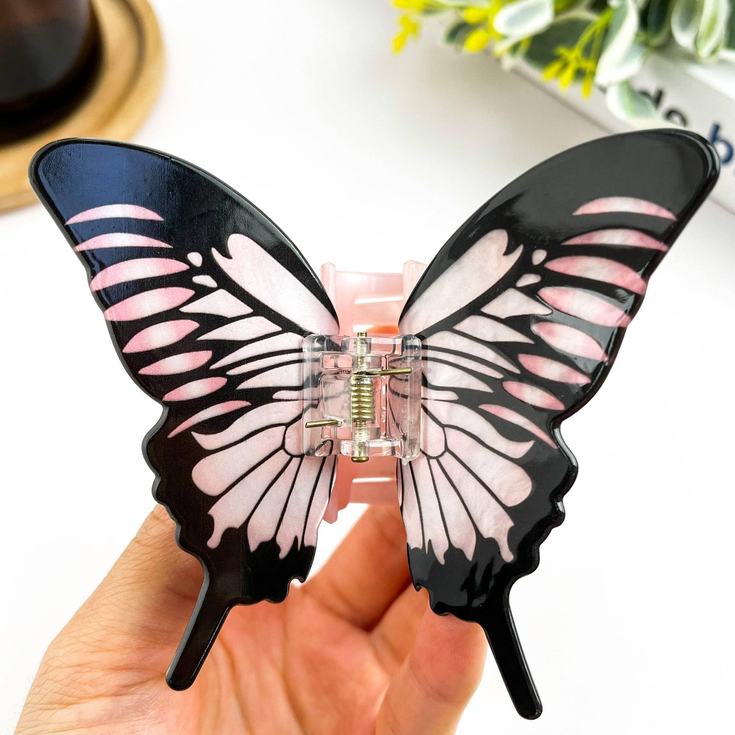 Acetate Large Butterfly Hair Clip