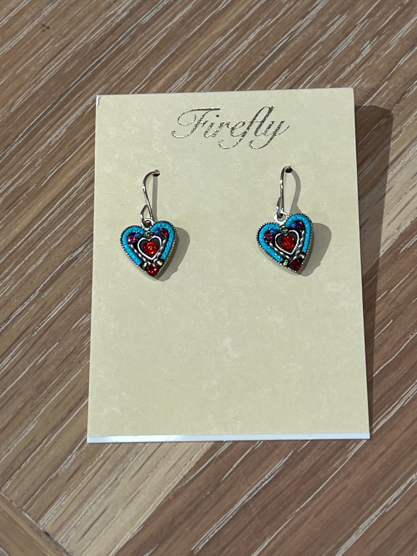 Heart in Heart Earrings