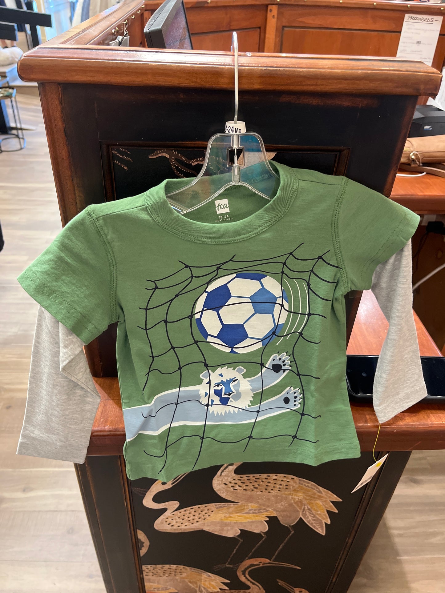 Goalkeeper Lion Layered Tee