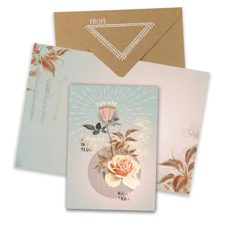 Greeting Card, Full Bloom