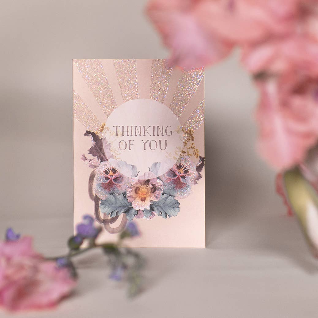 Mini Card - Pansy Love