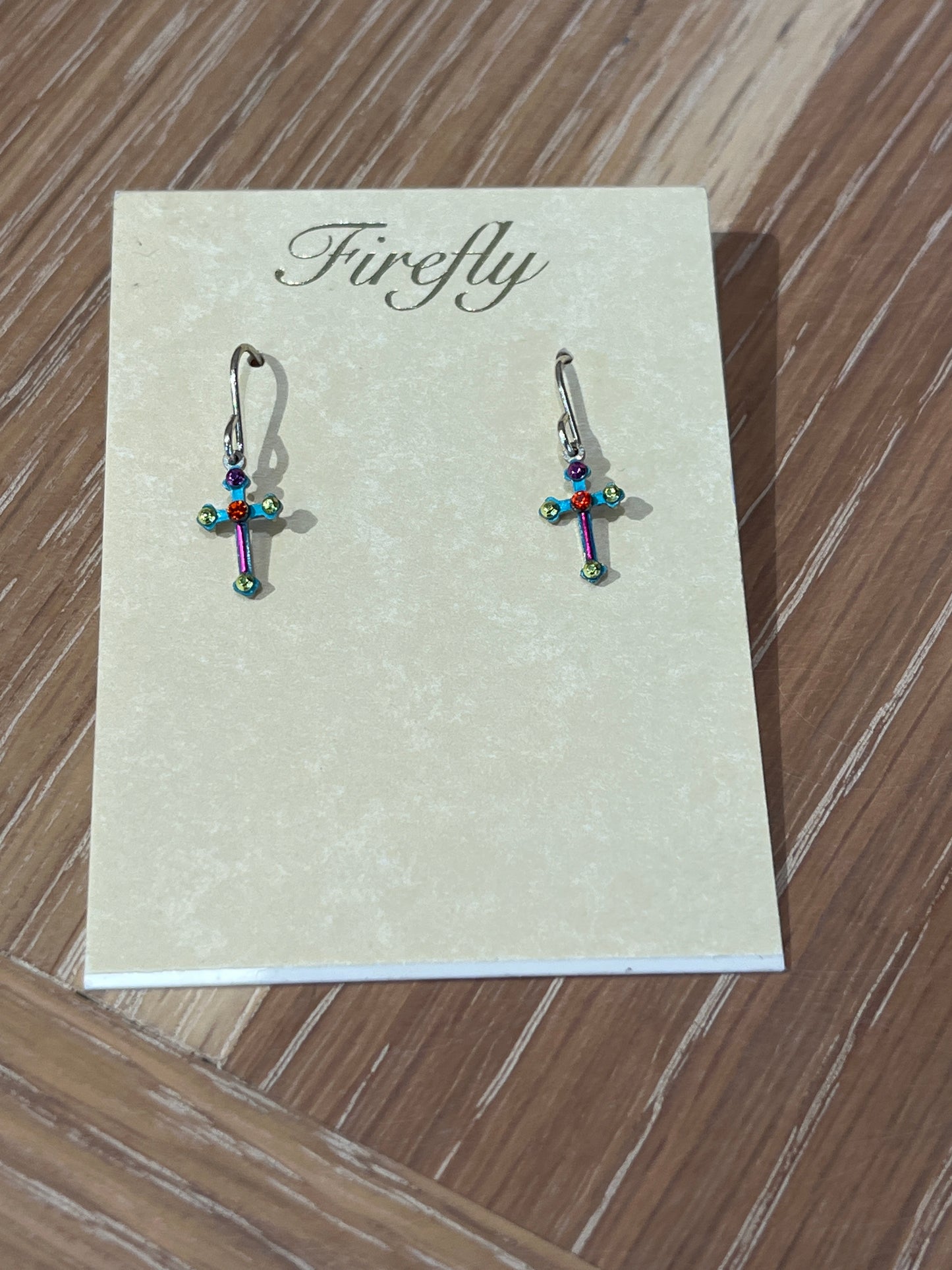 Mini Cross earrings