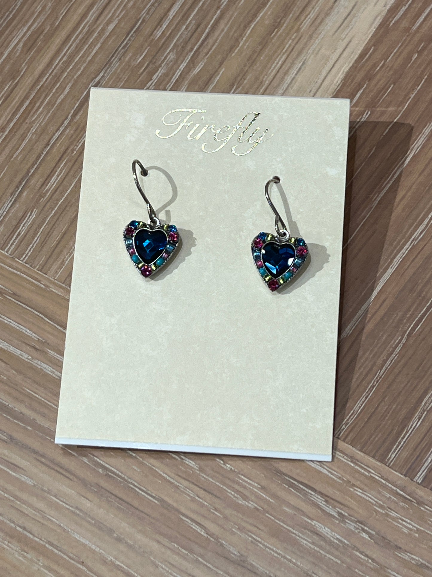 7557 Heart earrings
