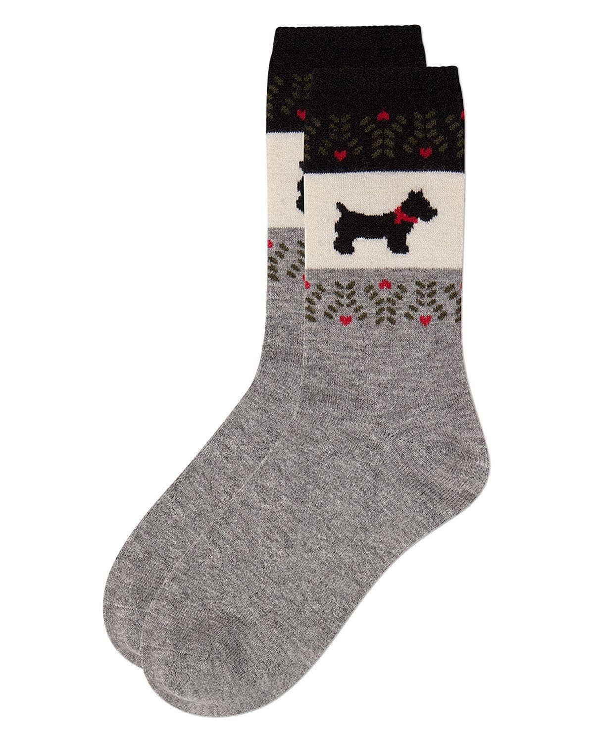 Scotty Fairisle Cashmere Crew