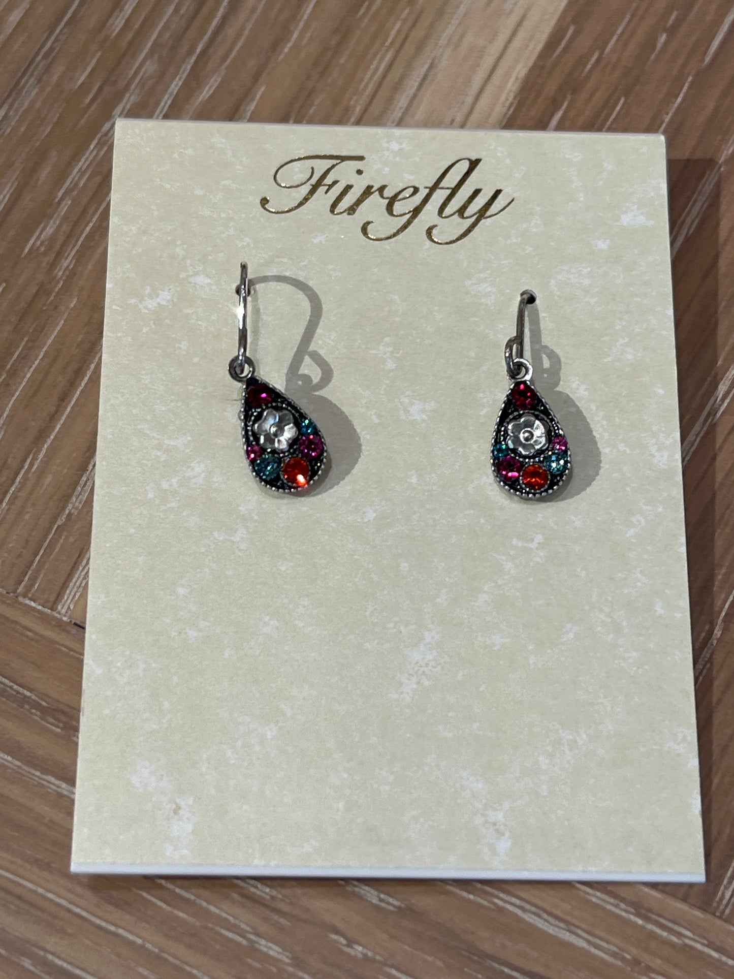 458 Hearts & Flower earring