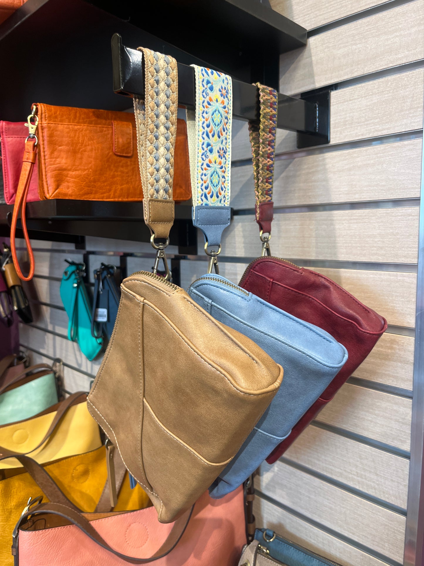 Crossbody W Woven Wrist Strap