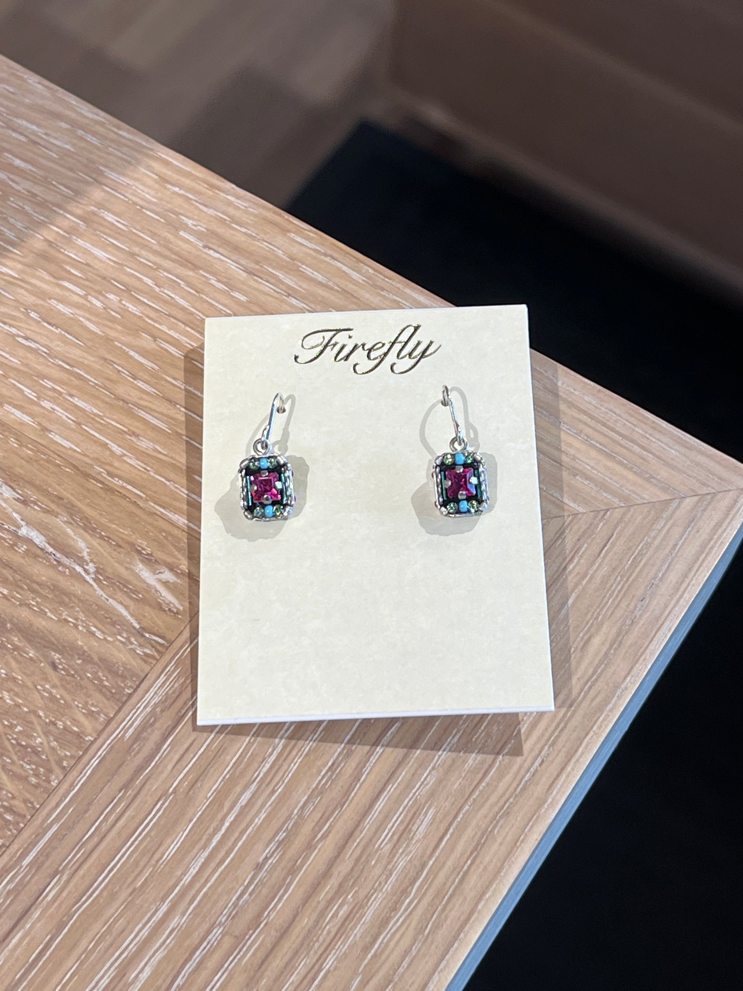365 Sm. Rectangular earring