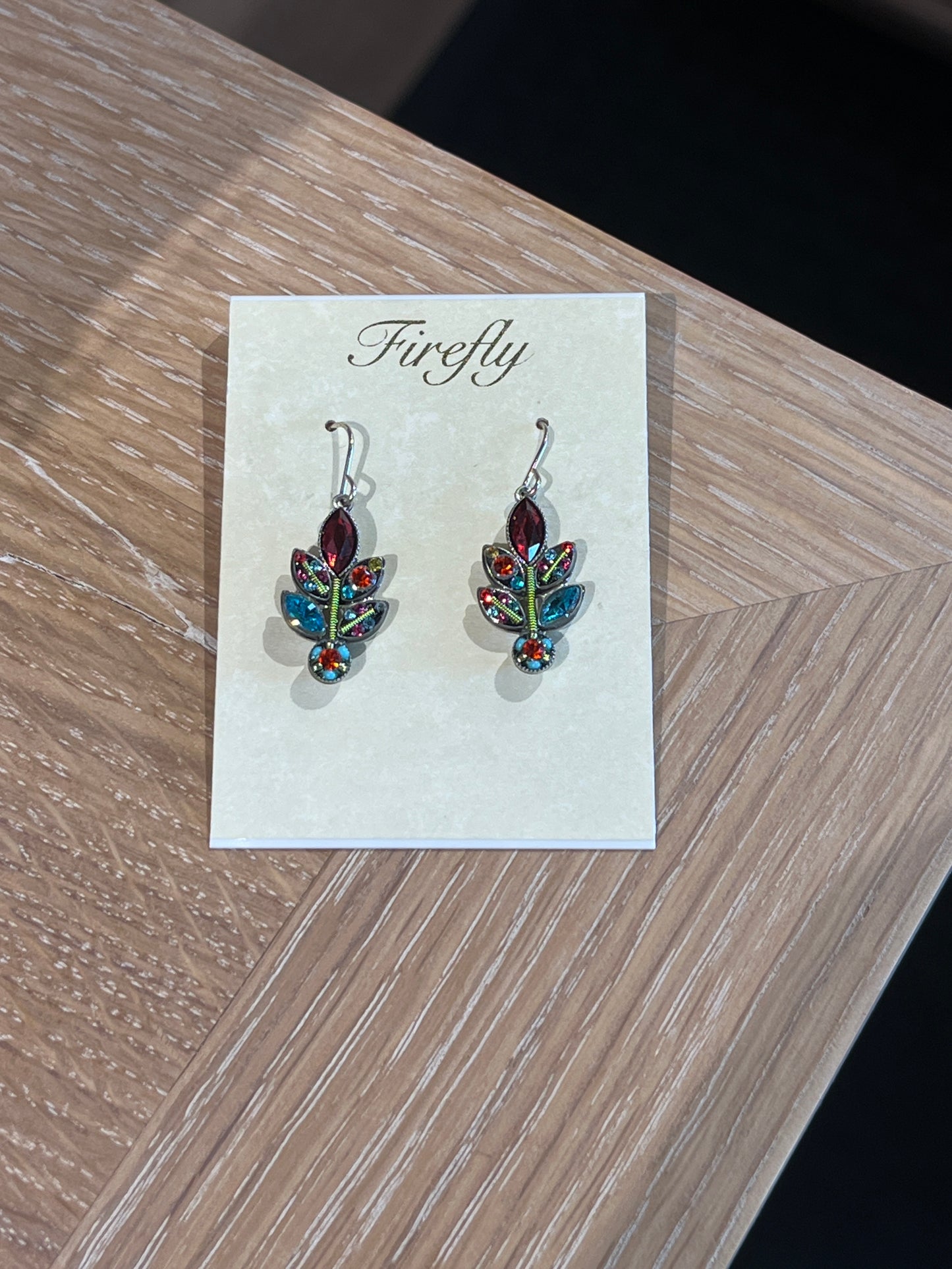 Lg Leaf earrings