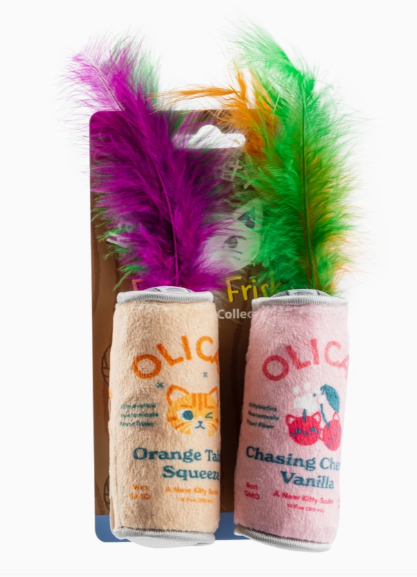 Olicat Cherry/Orange Catnip Toy