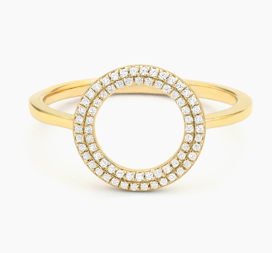 You are my Everything circle Ring