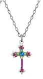 Dainty cross necklace