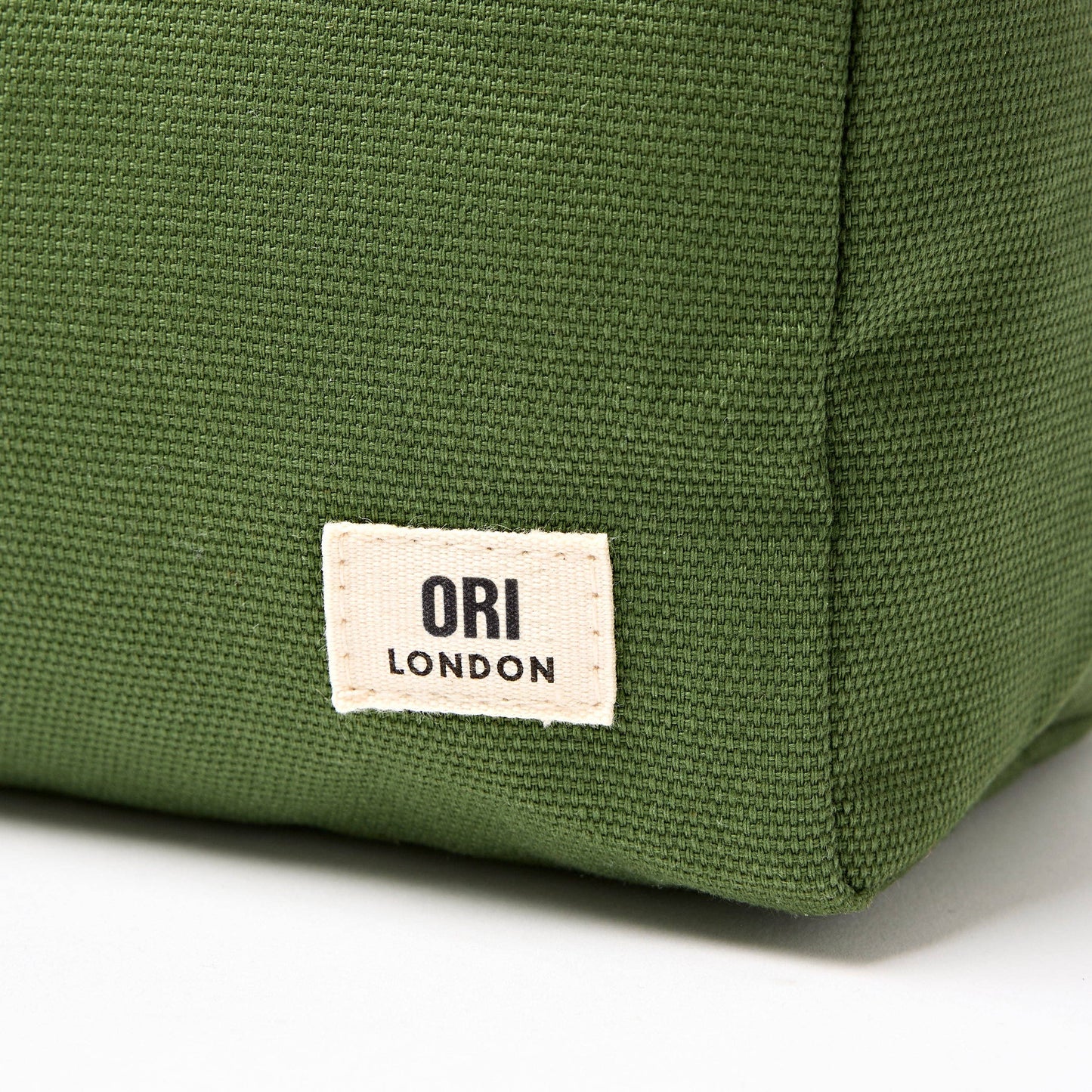 Mayfair Wash Bag in Artichoke Cotton Canvas