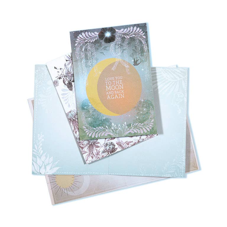 Mini Card - Moon & Back