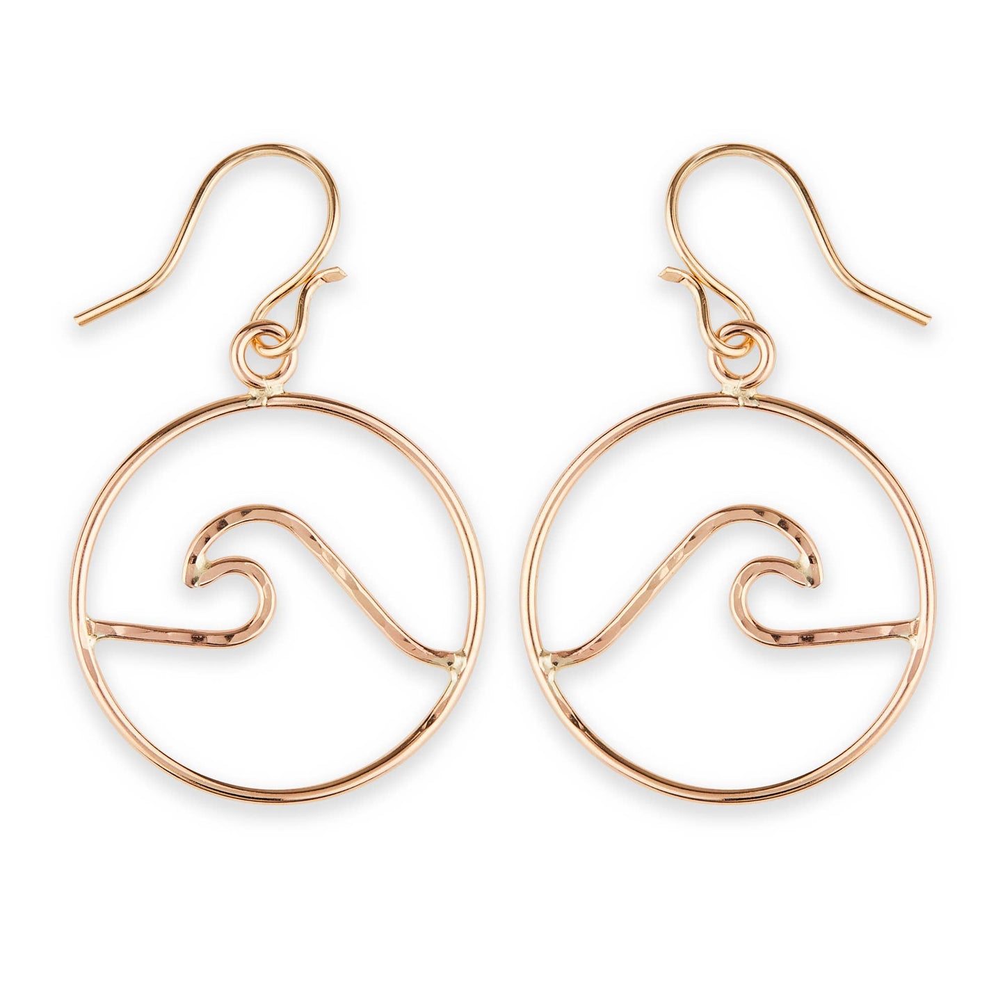 Ocean Wave Dangle Earring