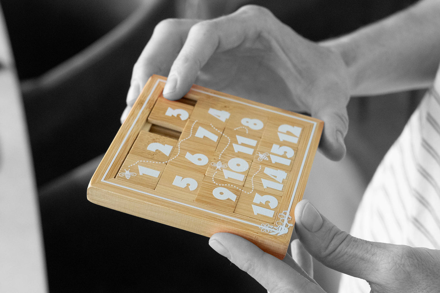 Buzzin’ Bee 15 Puzzle – Eco-Friendly Sliding Logic Challenge