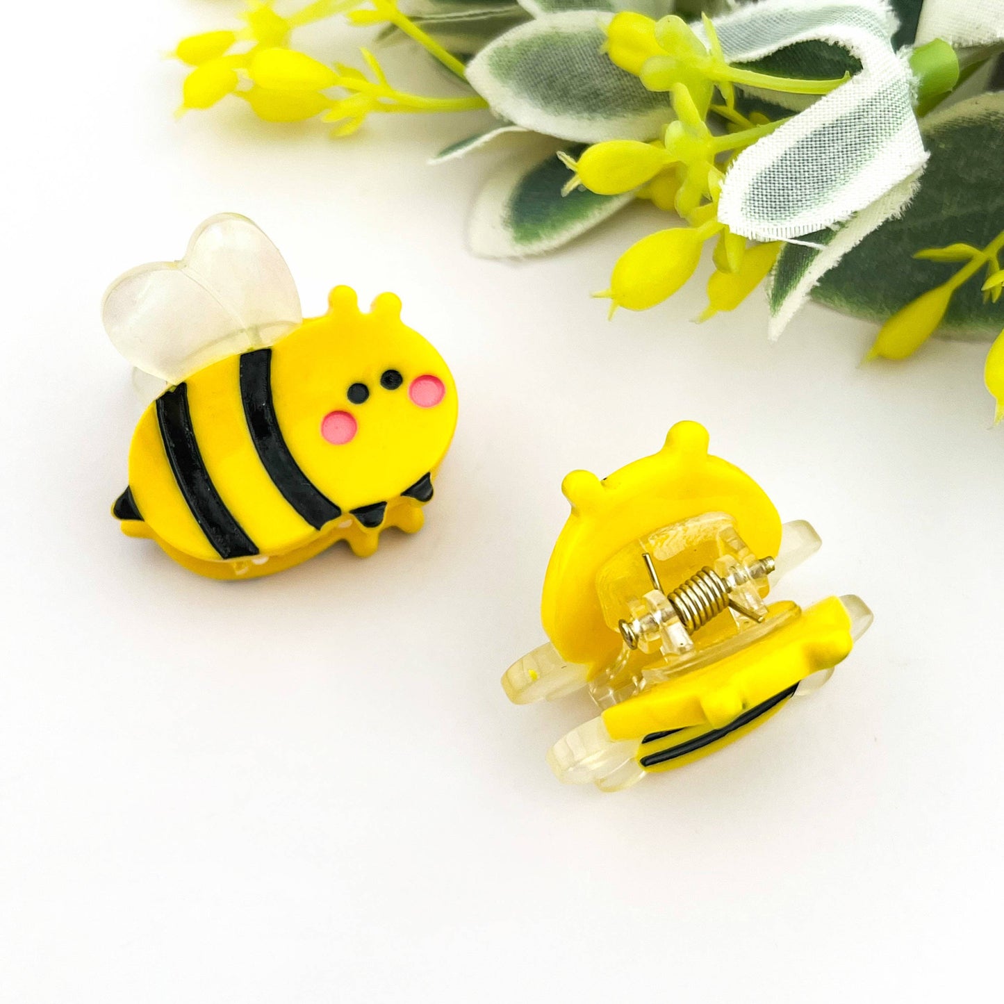 Mini Bee Hair Claw Clip, Insect Hair Clip