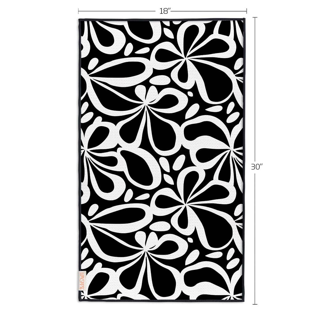 Mod Floral Microfiber Kitchen Towel
