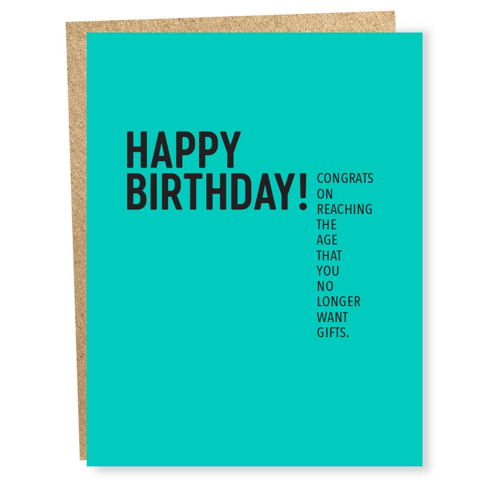 #1504: No Gifts Card