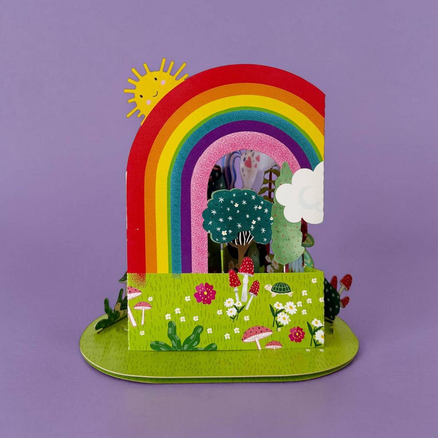 Unicorn Fantasy Message in a Bottle Card