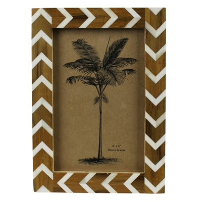 Chevron Teek & Bone 4x6 Frame