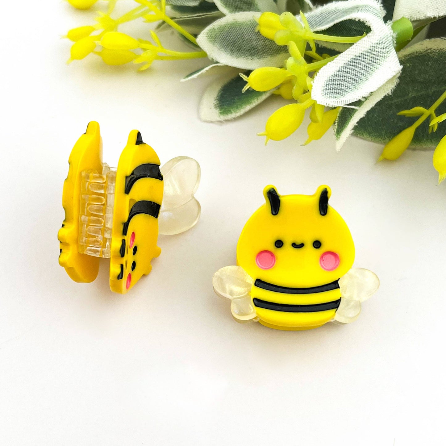 Mini Bee Hair Claw Clip, Insect Hair Clip