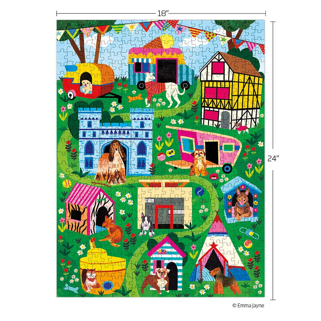 Doggie Dreamhouse 500 Piece Puzzle