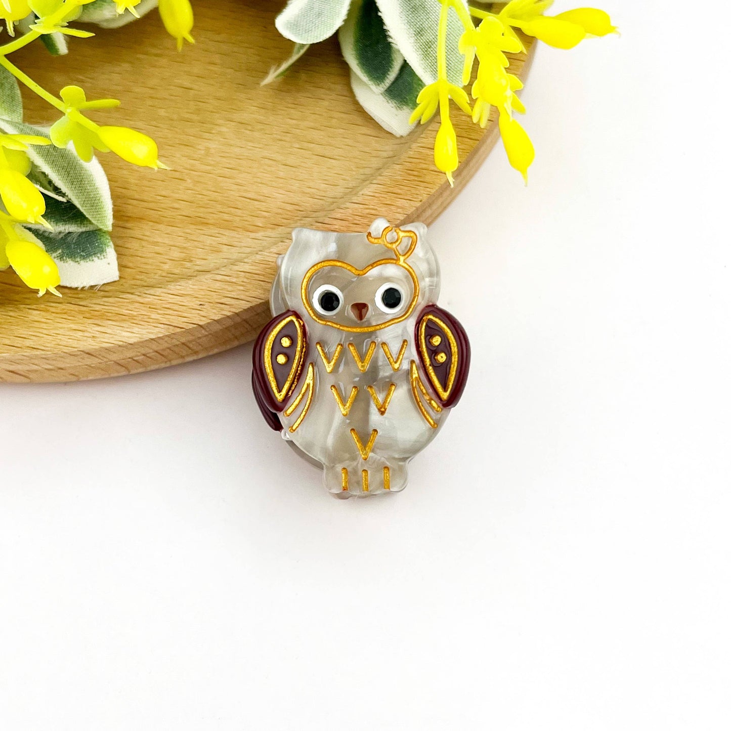 Owl Claw Clip, Large & Mini Hair Clip