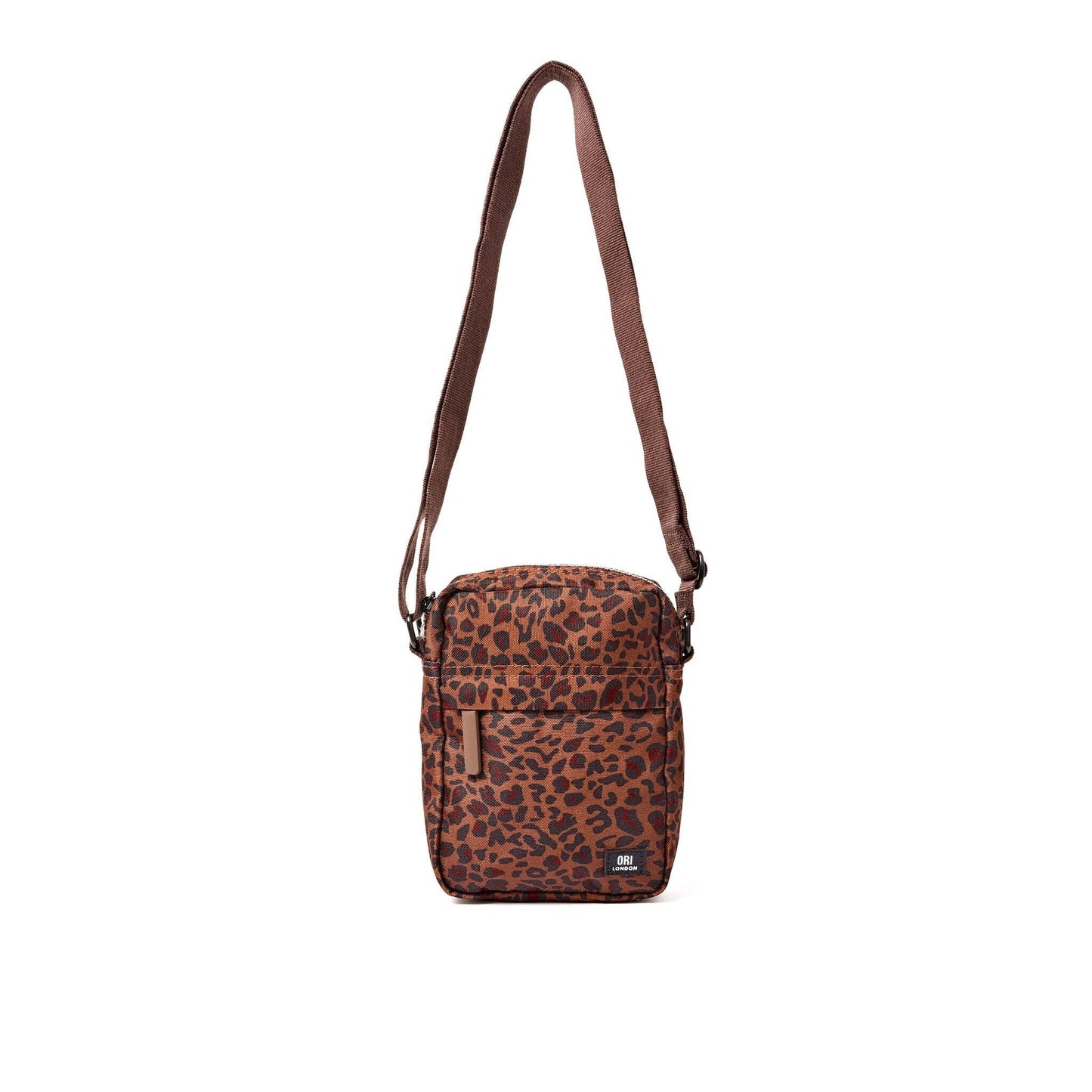 Bond Crossbody in Mini Leopard Canvas