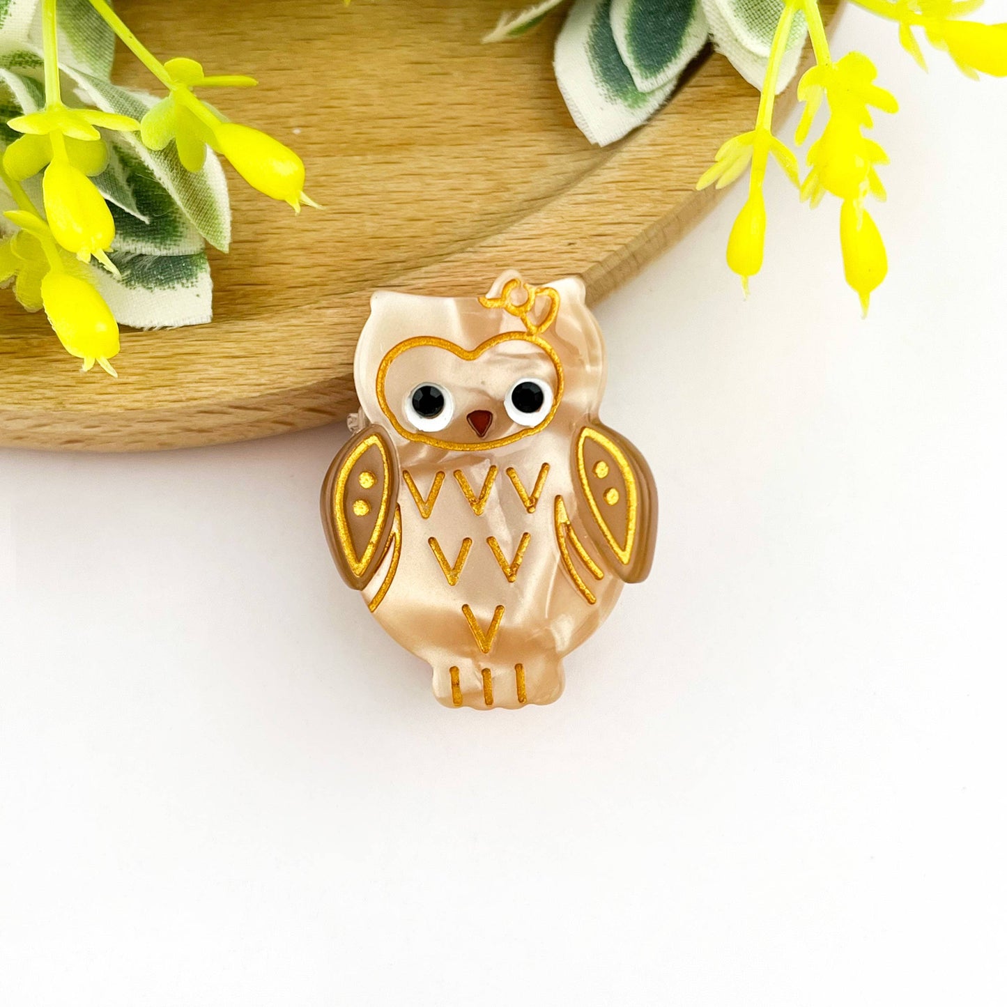 Owl Claw Clip, Large & Mini Hair Clip