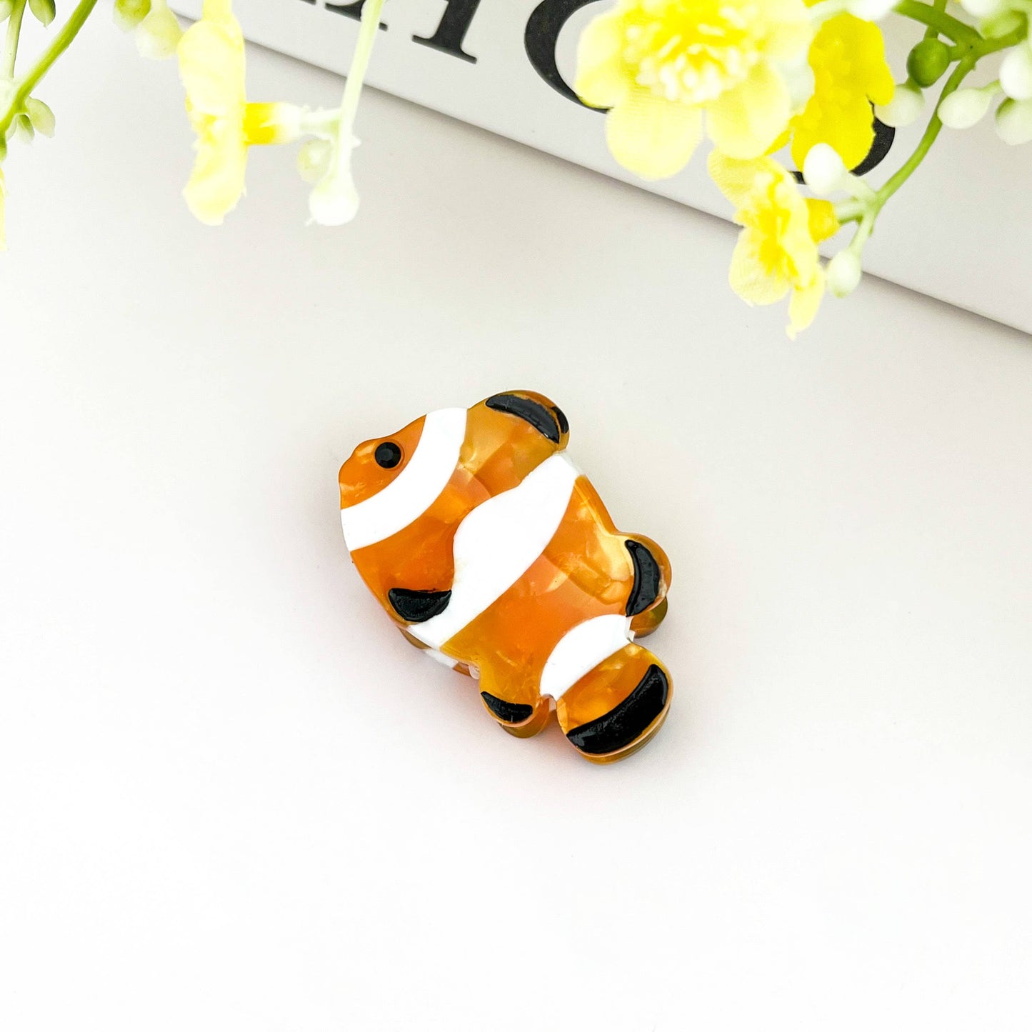 Ocean Fish/Whale Mini Claw Hair Clip