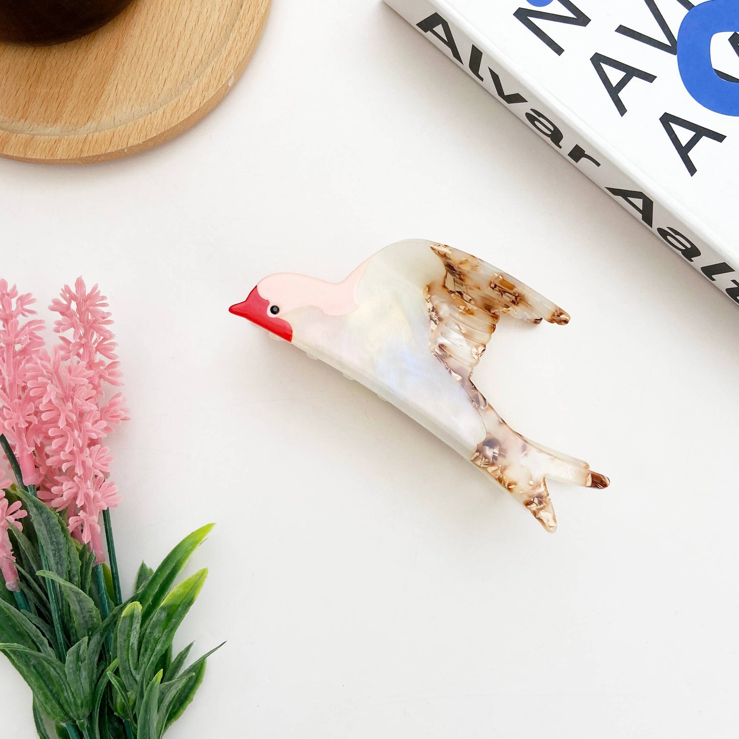 Acetate Swallow Hair Claw Clip Animal Bird