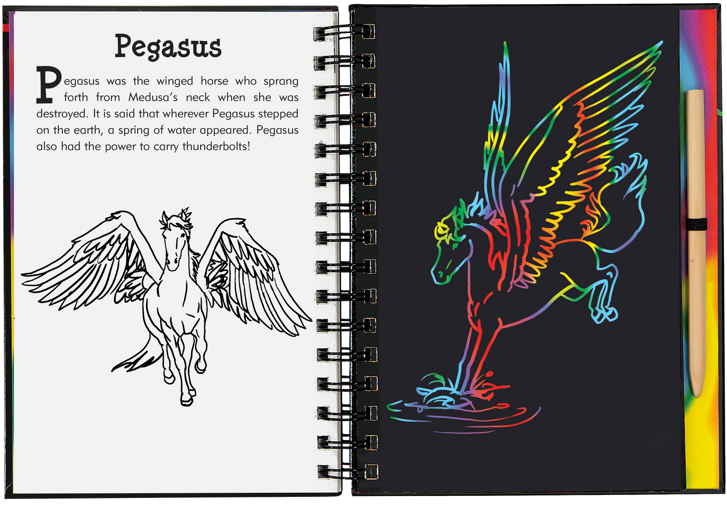 Dragons & Mythical Creatures Scratch and Sketch