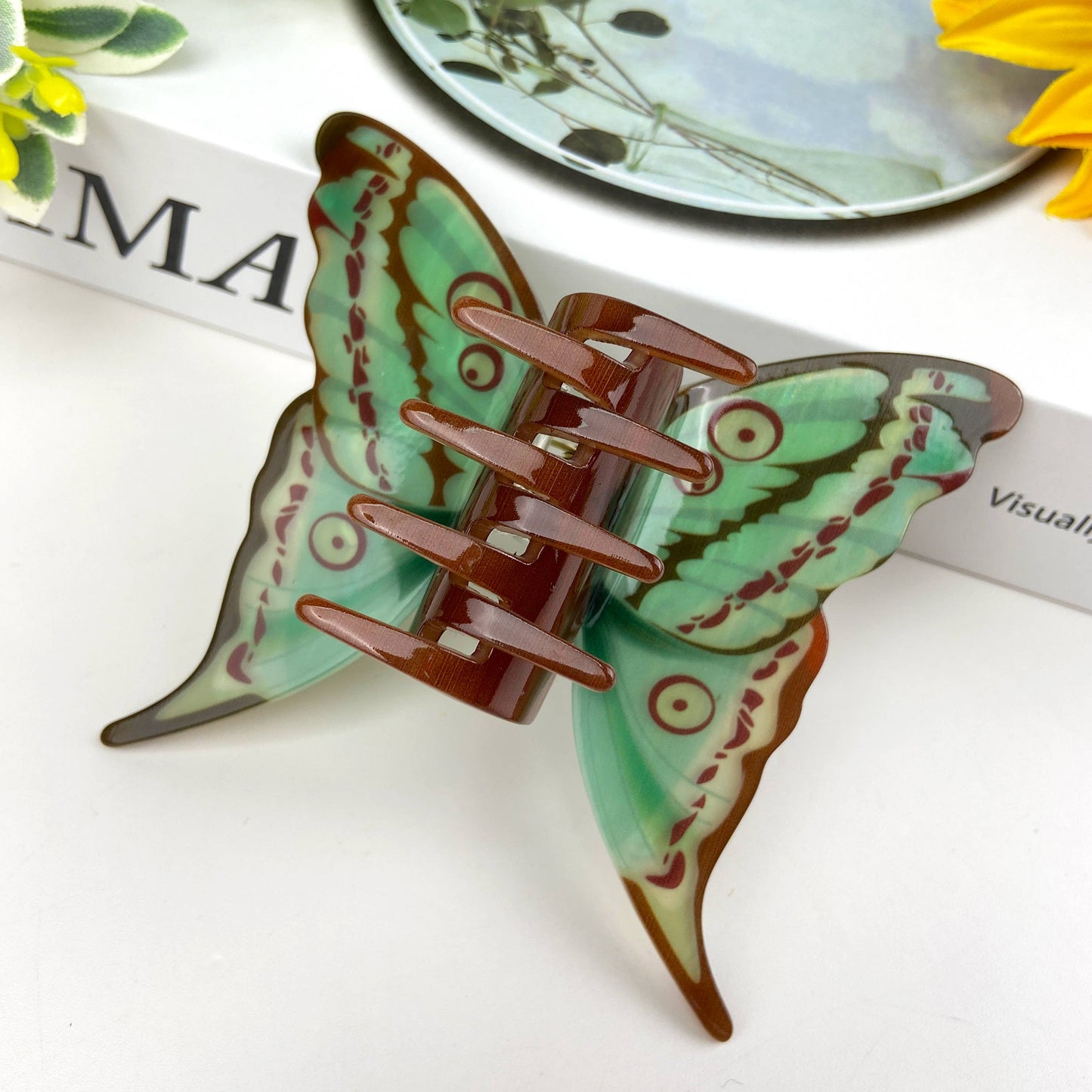 Colorful Butterfly Hair Clips
