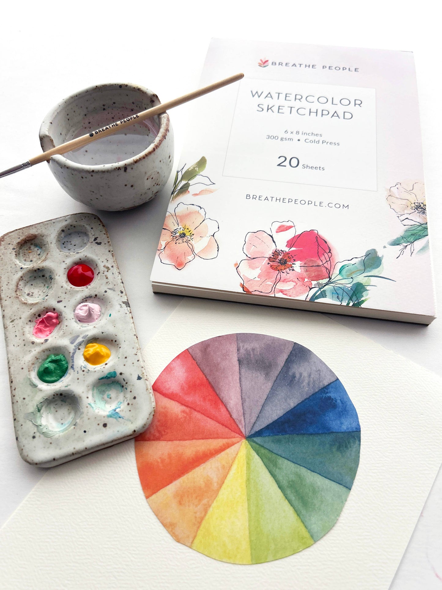 Watercolor Sketch Pad for Creatives- Premium Art Supplies