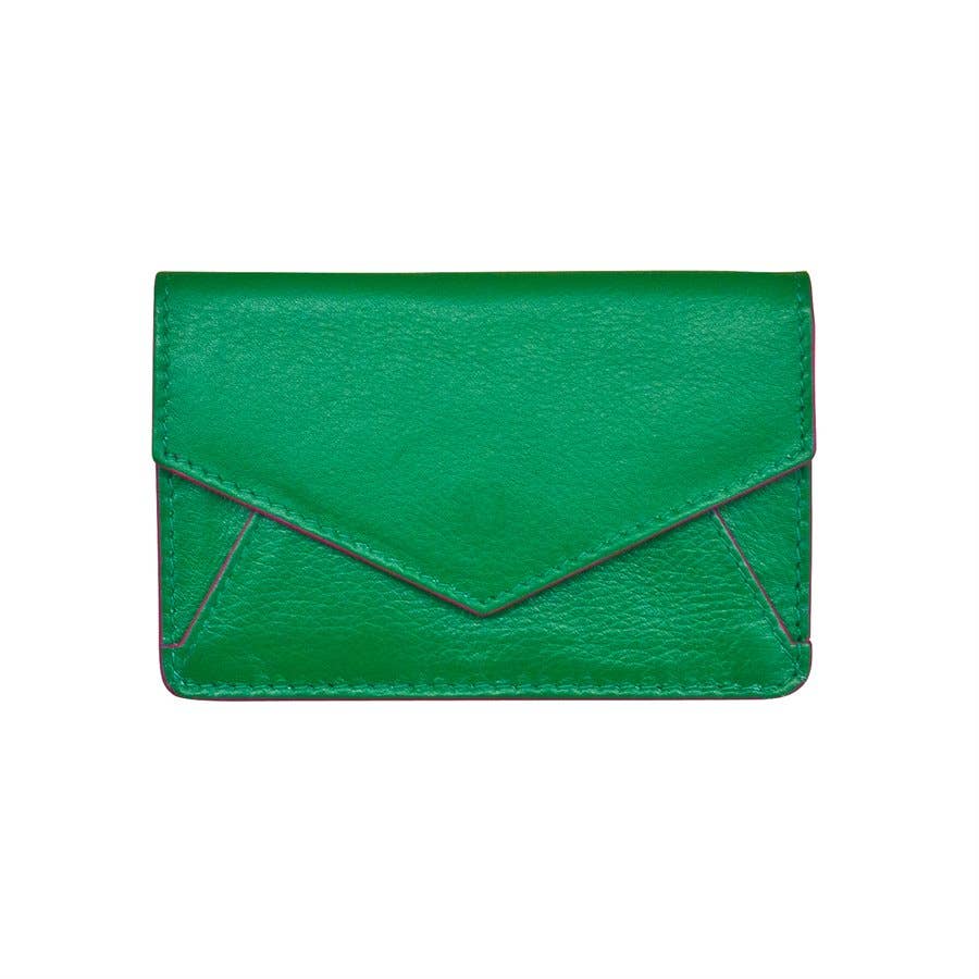 Leather Envelope Business Card Holder