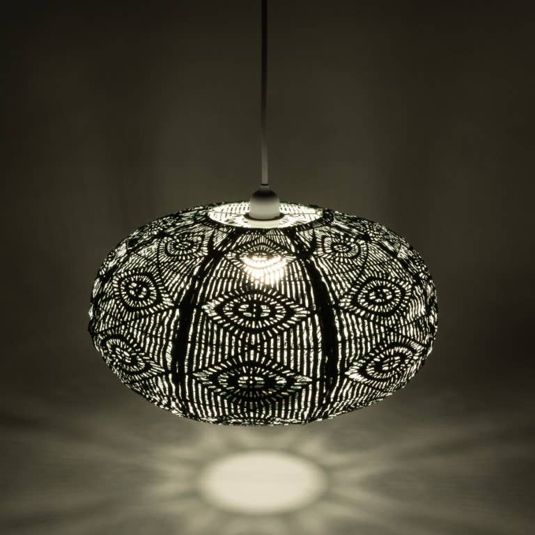 Stella Nova Outdoor Pendent Light - Starbeam 20" Evergreen