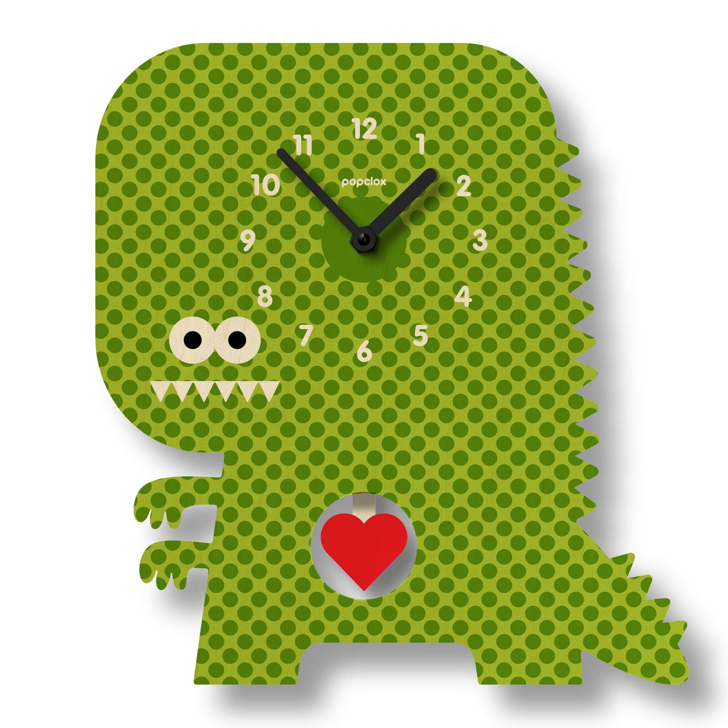 Clockzilla Pendulum Clock - Wood