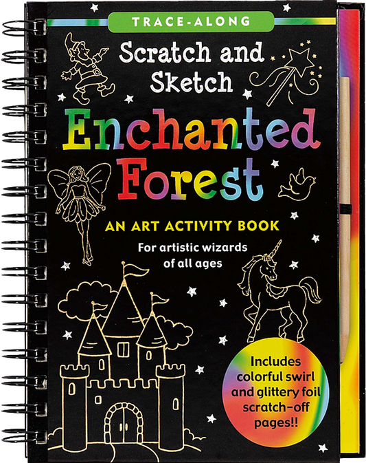 Enchanted Forest Scratch and Sketch