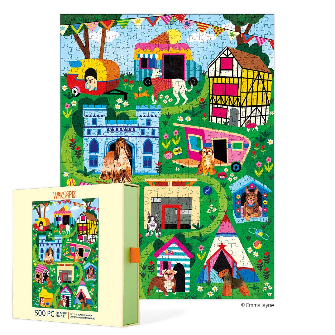 Doggie Dreamhouse 500 Piece Puzzle