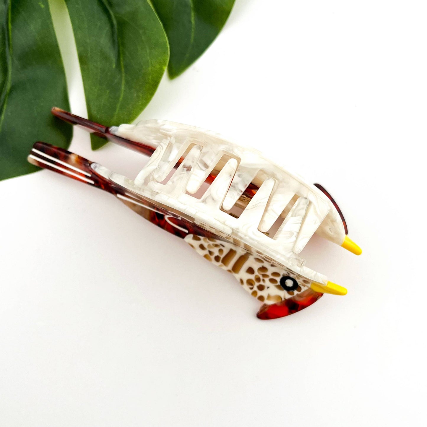 Cute Bird Acetate Hair Claw Clip