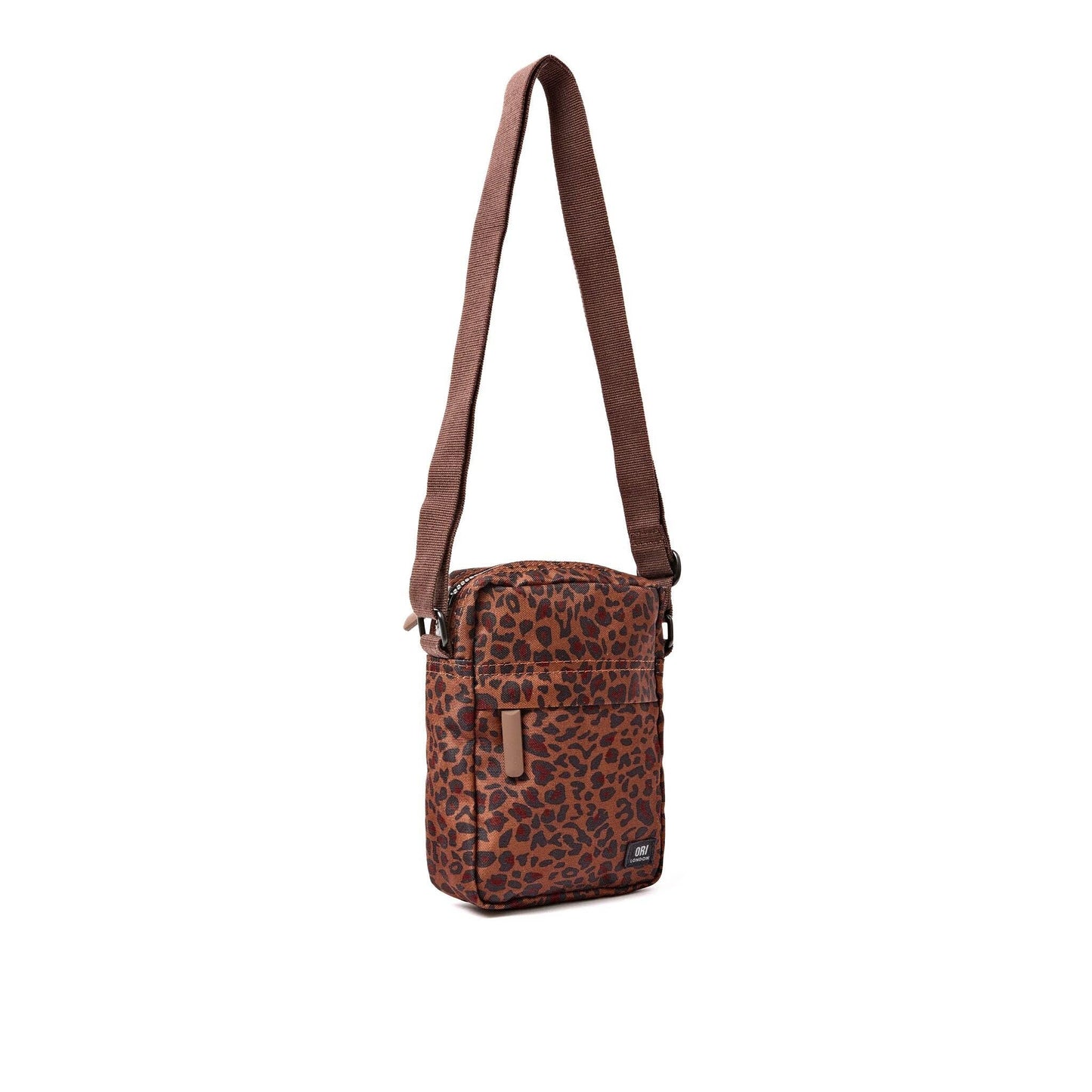 Bond Crossbody in Mini Leopard Canvas