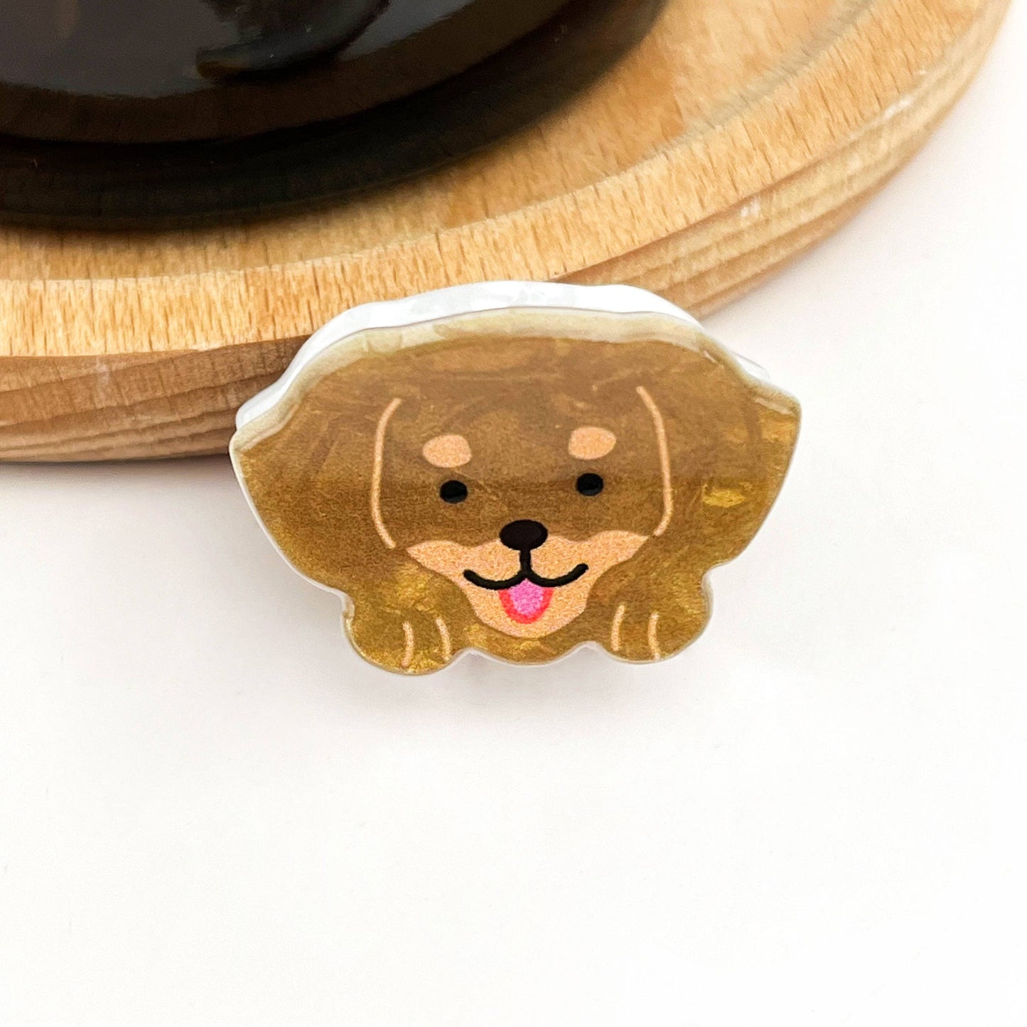 Mini Dog Series Hair Claw Clip