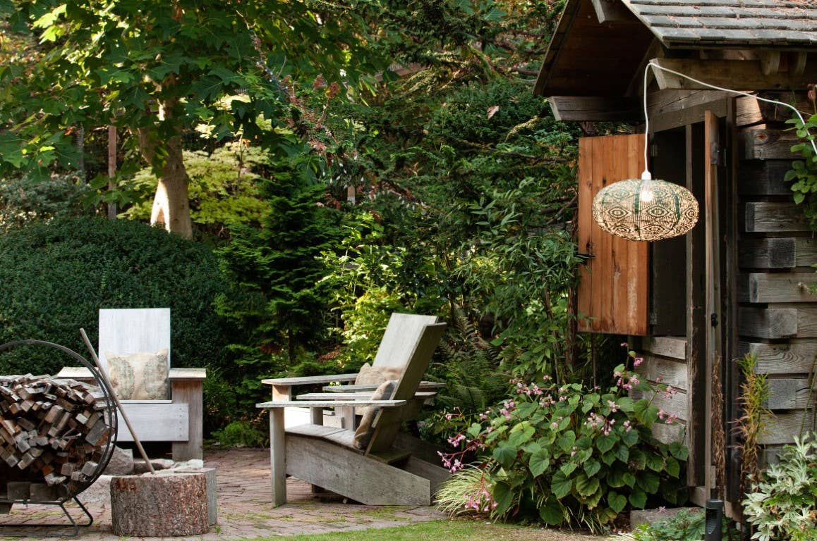 Stella Nova Outdoor Pendent Light - Starbeam 20" Evergreen
