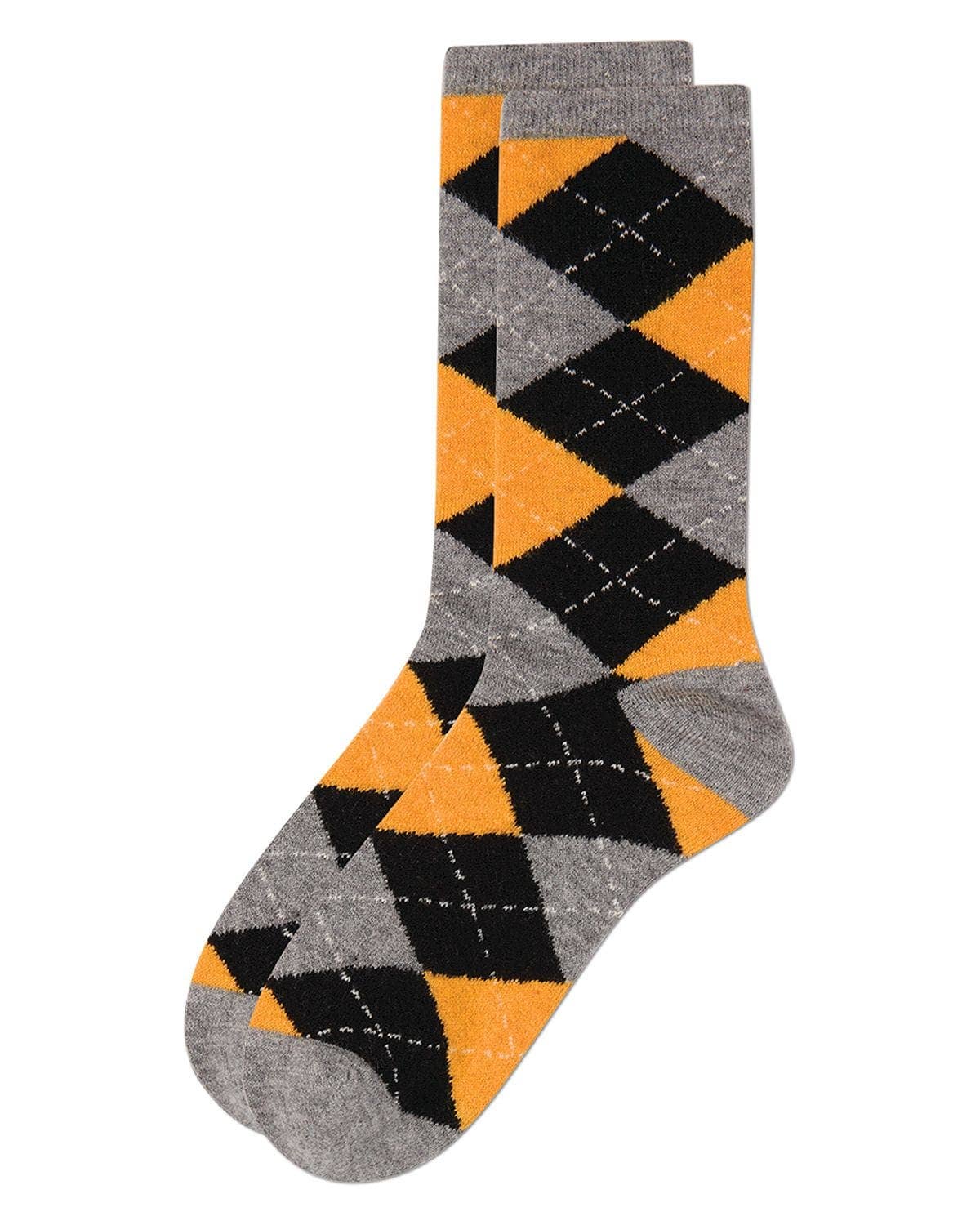 Argyle Cashmere Crew