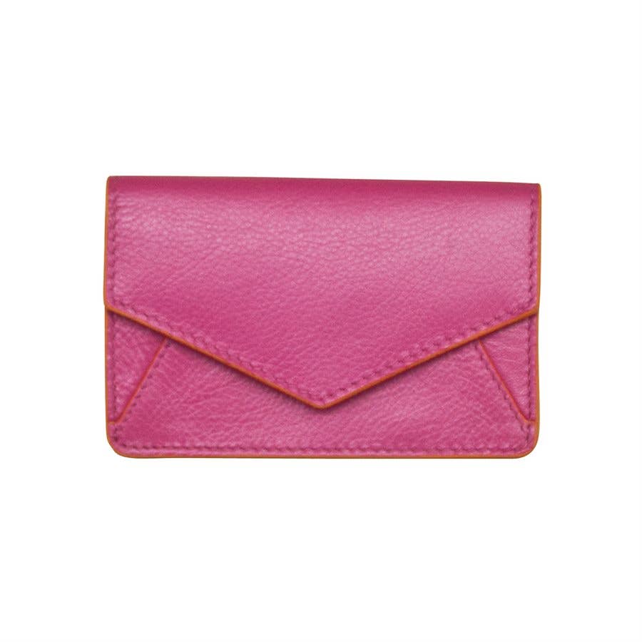 Leather Envelope Business Card Holder