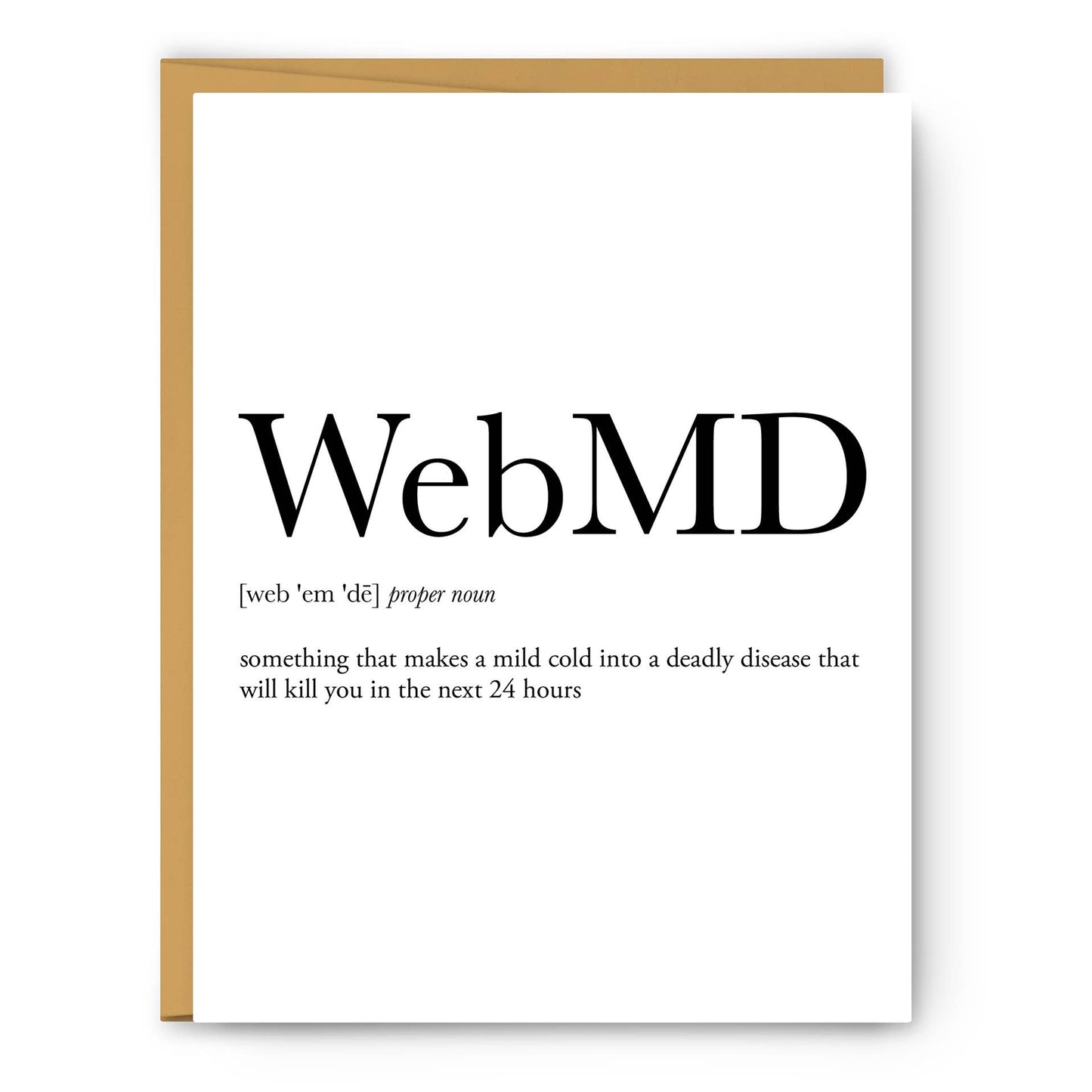 WebMD Definition - Pandemic Card