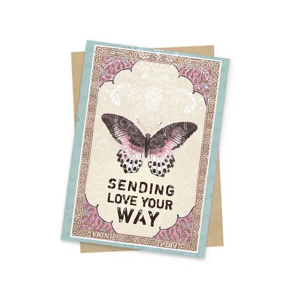Mini Card - Butterfly Love