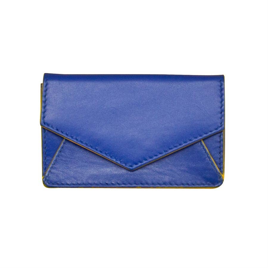 Leather Envelope Business Card Holder