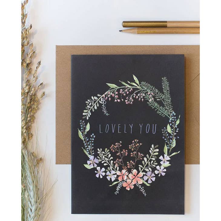 Greeting Card - Watercolor Garden