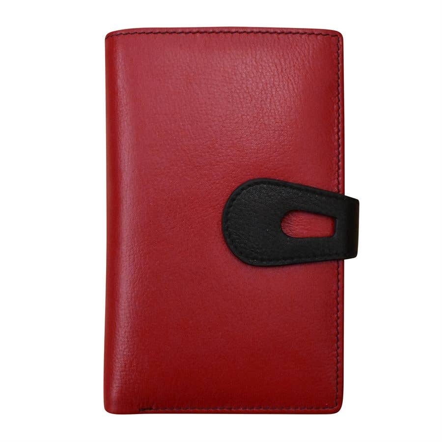 Midi Wallet with Cut Out Tab